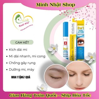 Tinh Chất Dưỡng Mi Eveline 8in1 Total Action Lash Therapy Professional 10ml của Nga
