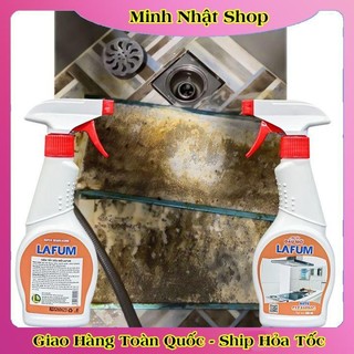 Tẩy dầu mỡ,tẩy nhà bếp, tẩy hút mùi, bếp gas, bếp từ, đáy xoong, đáy chảo LAFUM