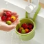 Bát thoát nước BORAGETE, Giỏ lọc bồn rửa nhà bếp đa năng chống rò rỉ, Giá đựng bồn rửa riêng biệt loại đẩy