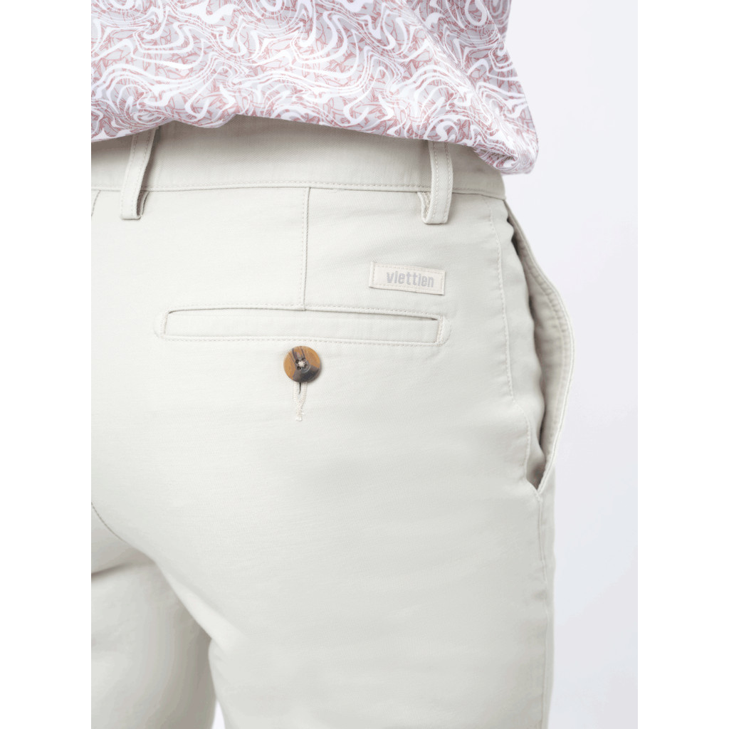 Quần Khaki 0Ply VIETTIEN SMART CASUAL vải Cotton phom REGULAR VT00000437