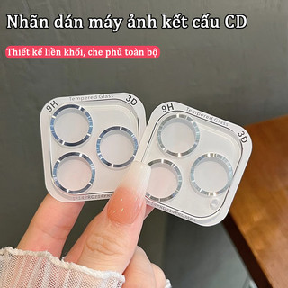 Kính bảo vệ camera iPhone kính cường lực 9H chống trầy chống vân tay cho iPhone 11 12 13 14 15 16 17 Pro Max 17 Air