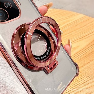 [Ốp bảo vệ chống rơi bốn góc] cho iQOO Z9 Z9X Lite TURBO TURBO+ Z9S Pro Z1X, ốp điện thoại TPU mềm mạ điện với giá đỡ từ tính