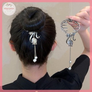 STHB Kim Cương Giả Vuốt Tóc Ngọc Trai Kẹp sel Thuốc Đuôi Ngựa Khóa Nữ Kẹp Tóc Bé Gái Barrette Phụ Kiện Tóc VN