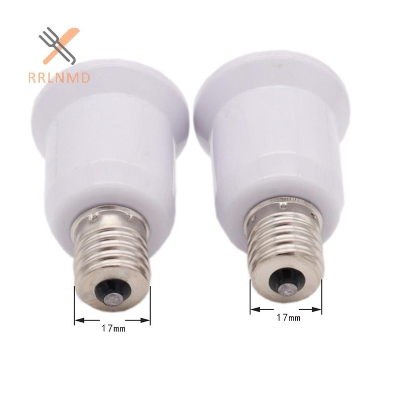 Ổ cắm đèn RRLNMD E17 E17 sang E27 LED Halogen CFL Bóng đèn Bộ chuyển đổi đèn MỚI