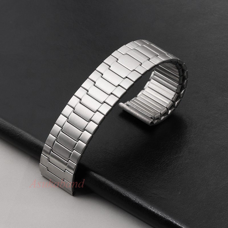 Co Giãn Co Giãn Thép Không Gỉ Đồng Hồ 22 Mm Vòng Tay Đa Năng Dây Đeo Đồng Hồ Thay Thế Nam Nữ Kim Loại Dây Đeo Đồng Hồ Phụ Kiện Truyền Thống Thạch Anh Watchbands