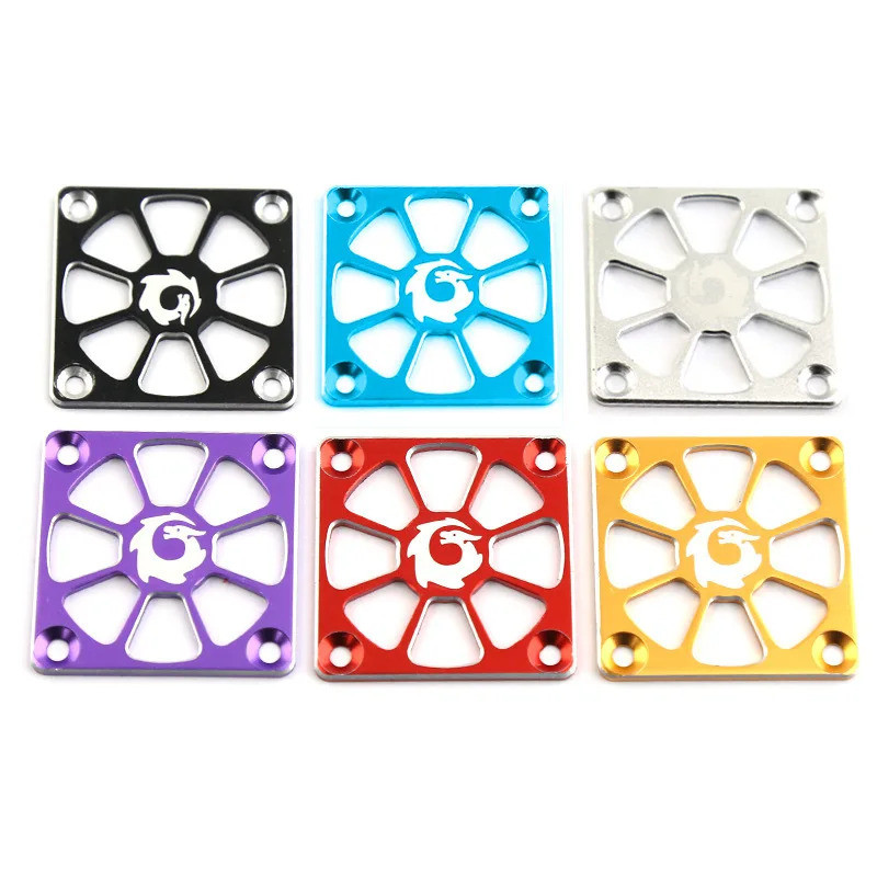 Nắp quạt làm mát động cơ bằng hợp kim nhôm 40 * 40mm cho động cơ ô tô RC ESC Quạt làm mát Vỏ bảo vệ