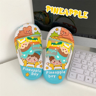 Dép trẻ em mới mùa hè dễ thương hoạt hình cho bé trai và bé gái đế mềm không trượt dép sandal cho bé