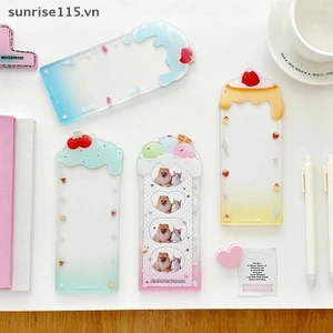 SRVN Acrylic Kem Photocard Giá Đỡ Hoạt Hình Photo Booth Album Cho 2x6 Inch Dải Ảnh Album Cưới Bookmark Tay.