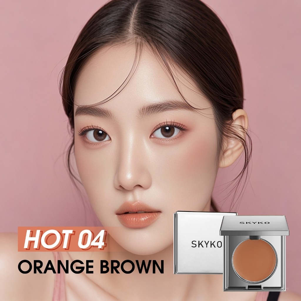 SKYKO Má hồng Kem dạng Blush 3 in 1 Màu Cao Cho Cheek & Môi & Mắt 6 Màu
