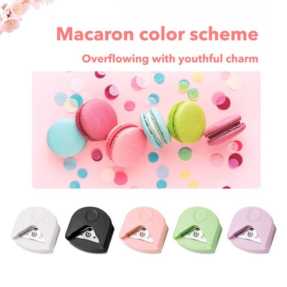 HIGHVIEWLS R4 Corner Rounder, DIY Scrapbook Craft Mini R4 Fillet Cutter, Di Động Góc Đấm Thẻ Ảnh Cắt Tròn