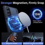 Ốp điện thoại MOBOSI Privacy cho Z Fold 6 có bảo vệ màn hình phía trước chống nhìn trộm Tích hợp bảo vệ bản lề từ tính & Hộp đựng bút S Vỏ điện thoại toàn thân cho Samsung Galaxy Z Fold6, Đen — ảnh 4