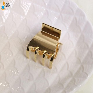 Kim Loại Móng Vuốt Tóc Hàm Kẹp Đuôi Ngựa Giá Đỡ Màu Cá Mập Kẹp Cho Mỏng Dày Dài Tóc Ngắn