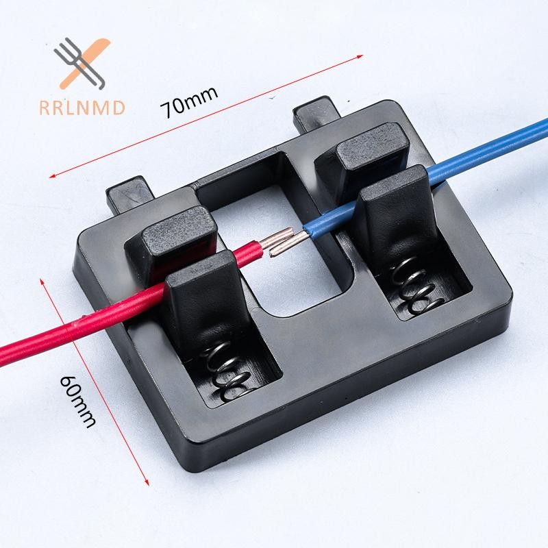 RRLNMD 1 Dây Điện Hàn Cố Định Giữ Điện Ổn Định Giá Đỡ Dây Chống Trơn Trượt Kẹp Kép Dụng Cụ Hàn Phụ Kiện MỚI