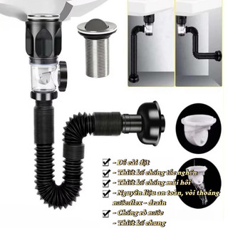 Ống thoát nước có thể mở rộng,Cổ xả thoát nước máy giặt,ngăn mùi, ngăn trào ngược
