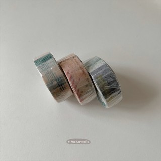 Washi tape Yohaku Nhật Bản phong cách vintage chiết 1M