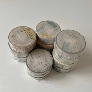 Washi tape Yohaku Nhật Bản phong cách vintage chiết 1M