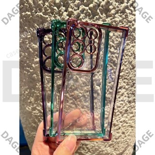 Vỏ COD Cho Samsung Galaxy S25 S24 S23 S22 Ultra Plus S24FE S23FE S25Ultra 5G 2024 Ốp lưng Mạ Sang Trọng Trong Suốt Chống Sốc Cho Sam S 25 S 24 S 23 DAGE