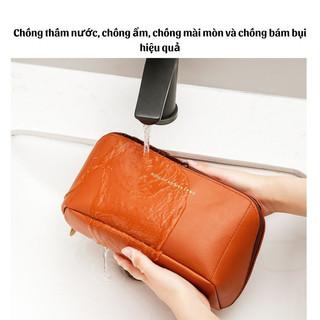 Túi Gối Đựng Make Up Bunnies House – Nhỏ Gọn, Chống Nước, Thiết Kế Tinh Tế Cho Phái Nữ