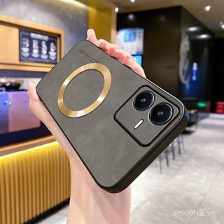 Ốp lưng điện thoại VIVO Y22 Y22S, ốp mềm có viền chống trượt, vòng hút từ tính giúp hấp thụ sốc ybpjscxq