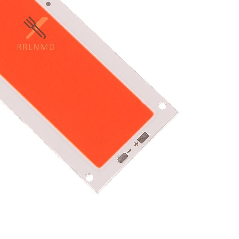 RRLNMD 120x36MM DC 12V LED COB 10W Chip Nguồn Ánh Sáng Dải Bóng Đèn Bảng Lạnh Trắng Tự Nhiên Trắng Ấm Trắng Xanh Đỏ Cho DIY Đèn Ô Tô MỚI