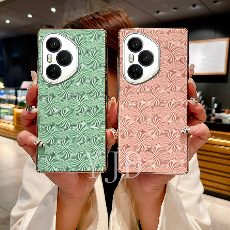 Ốp Lưng Cho Honor 400 Pro Da Thời Trang TPU Mạ Điện Khung Chống Rơi Vỏ Điện Thoại