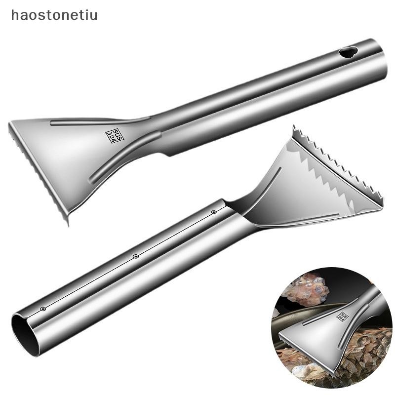 Máy đánh vảy cá tròn dày bằng thép không gỉ HA 304, Dụng cụ vảy cá răng cưa cho nhà bếp gia đình n