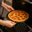 Bộ Chảo Pizza Đục Lỗ DWEL, Mupti Purpose 9 / 10 / 11 / 12 / 14 Inch Khay Nướng Pizza, Đĩa Nấu Ăn Bằng Thép Carbon Tròn Chống Dính Bền Đẹp Sắc Nét & Bubbly