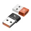 WU Metal Type C Female sang USB Male Sạc nhanh Khả năng tương thích rộng