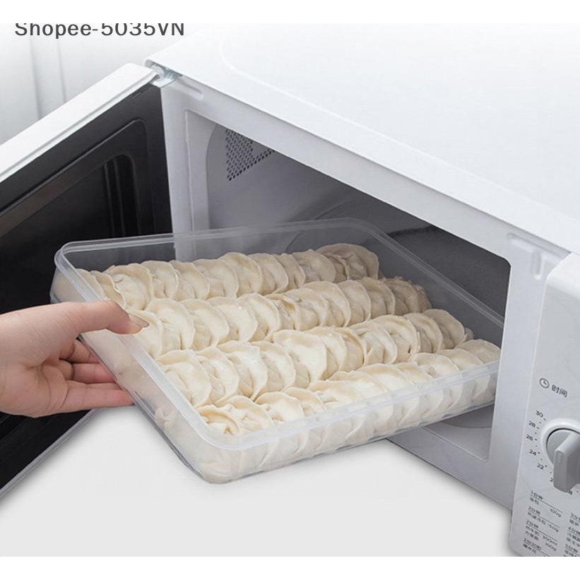 {AKIN} Hộp Bảo Quản Nhà Bếp Tủ Lạnh Sắp Xếp Hộp Đựng Thực Phẩm Trong Suốt Khay Cho Bánh Bao Trái Cây Rau Củ Bánh Thịt {a}