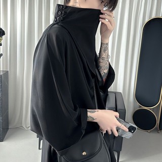 Áo sơ mi nữ lụa ngắn tay phong cách Trung Quốc, phù hợp diện hàng ngày - 619Q