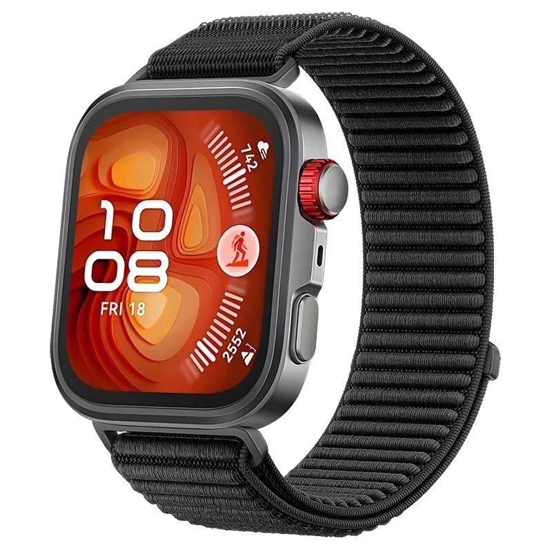 Dây đeo nylon thay thế vòng tay cho Huawei Watch Fit 5/4/3, tương thích Fit 5 Pro