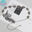 Sund Vintage Thắt Lưng Nữ Vàng Dây Xích Trái Tim, Phong Cách Punk Goth, Mỏng Dây Kim Loại