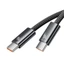 Cáp BTM Hạng Nặng Loại C Sang Loại C 240W Cáp Sạc Siêu Nhanh Truyền Dữ Liệu Nylons Bện Cáp Cho Nhiều Thiết Bị