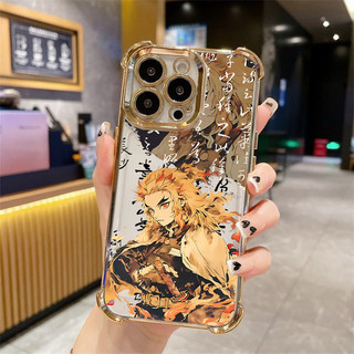 Anime Demon Slayer Tokitou Muichirou Nezuko Ốp Lưng Điện Thoại Xiaomi MI 14T Pro 15 Ultra 13 14 Pro POCO X7 X3 F5 M3 M4 Pro X5 F4 Vỏ Giáp Chống Sốc Trong Suốt Mạ Silicon Mềm