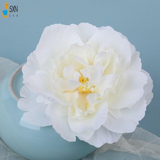 Kẹp Tóc Bên Hoa Lụa Màu Sắc Nhẹ Nhàng Hoa Nhân Tạo Vintage Kẹp Tóc Cho Dày Xoăn Tạo Kiểu Tóc Trang Trí