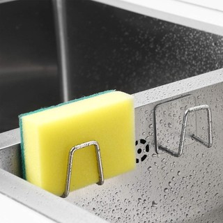 Bọt Biển Giá Đỡ Dính Bồn Rửa Caddy SUS304 Thép Không Gỉ Chống Rỉ Sét Chống Thấm Nước Nhanh Khô Cho Phụ Kiện Nhà Bếp Sử Dụng kim loại xốp nhỏ gọn chắc chắn phù hợp dùng cho gia đình căn hộ văn phòng và không gian nhỏ