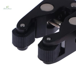 [Nhà Điện] Kẹp Hợp Kim Nhôm Có Kẹp Tay Đôi 1 / 4 '' 3 / 8 '' Lỗ Cho Điện Thoại Video Mount Camera Màn Hình Đèn LED Mic mới