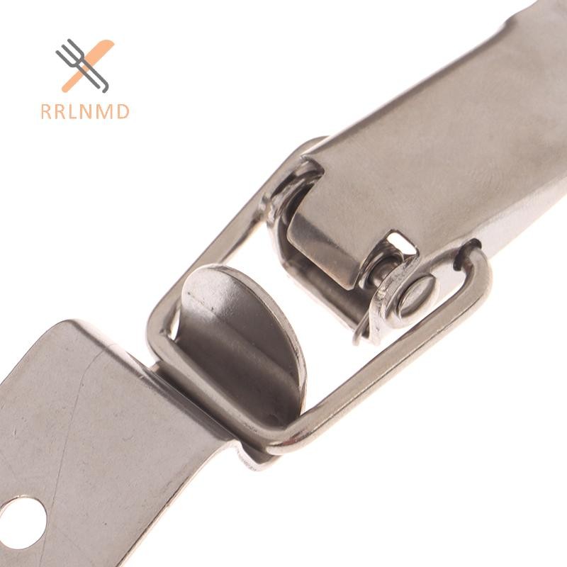 RRLNMD 1 Bộ Cửa Tủ Kim Loại Khóa 90 Độ Hộp Đóng Cửa Khóa Miệng Vịt Móc Lò Xo Tải Vẽ Chuyển Đổi Chốt Kẹp MỚI