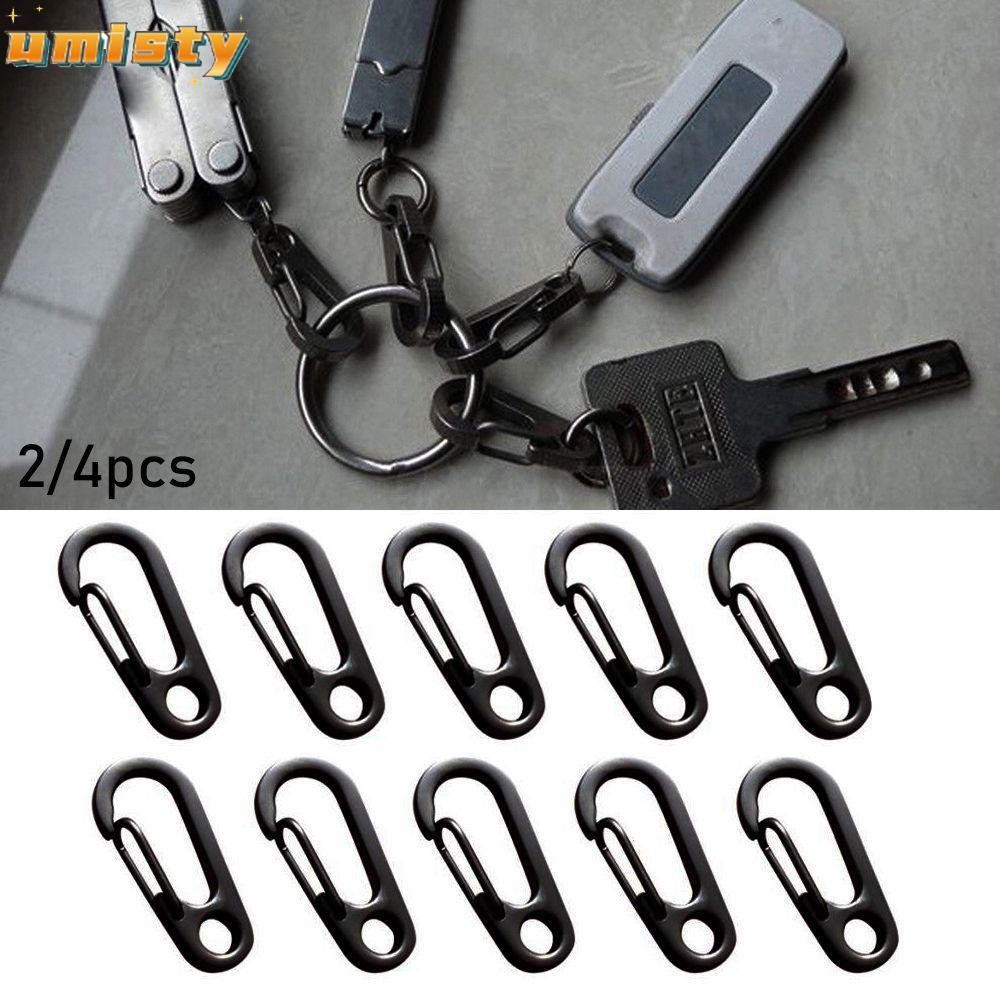 UMITY 2 / 4 Chiếc D-Ring Móc Khóa Ngoài Trời An Toàn Dụng Cụ Du Lịch EDC Gear Cắm Trại Móc Khóa