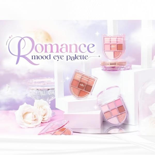 Bảng Phấn Mắt ODBO OD2023 8 Ô Cửa Sổ Romance Mood Palette  Mịn Lì, Dễ Tán