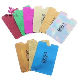 10 Chiếc Hộp Đựng Thẻ Ngân Hàng RFID Hỗn Hợp Bảo Vệ Che Chắn NFC Chống Trộm Thẻ [MỚI]