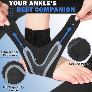 Hỗ Trợ Mắt Cá Chân Nẹp 1 Cặp Beister Neoprene Nén Tay Co Giãn Thoáng Khí Cho Nam Nữ Thể Thao Chấn Thương Plantar Fasciitis Sử Dụng phù hợp dùng trong gia đình xưởng sửa chữa và mang theo tiện lợi