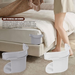 1 / 2 Chiếc Kẹp Ga Giường Có Thể Điều Chỉnh - DIY Vô Hình Chống Trơn Trượt Nệm Chống Chạy Chăn Cố Định Khóa