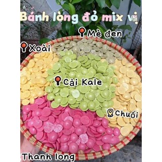 Combo 5 hũ bánh ăn dặm dùng thử cho bé ( sc nguyên vị + sc mix vị +  sc trứng ốp la ) hộp 300 ml