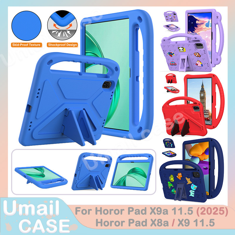 Ốp lưng EVA an toàn cho trẻ em cho Honor Pad X9a 2025 Honor Pad X9 11.5 2023 Honor Pad X8a 2024 Vỏ máy tính bảng chống sốc