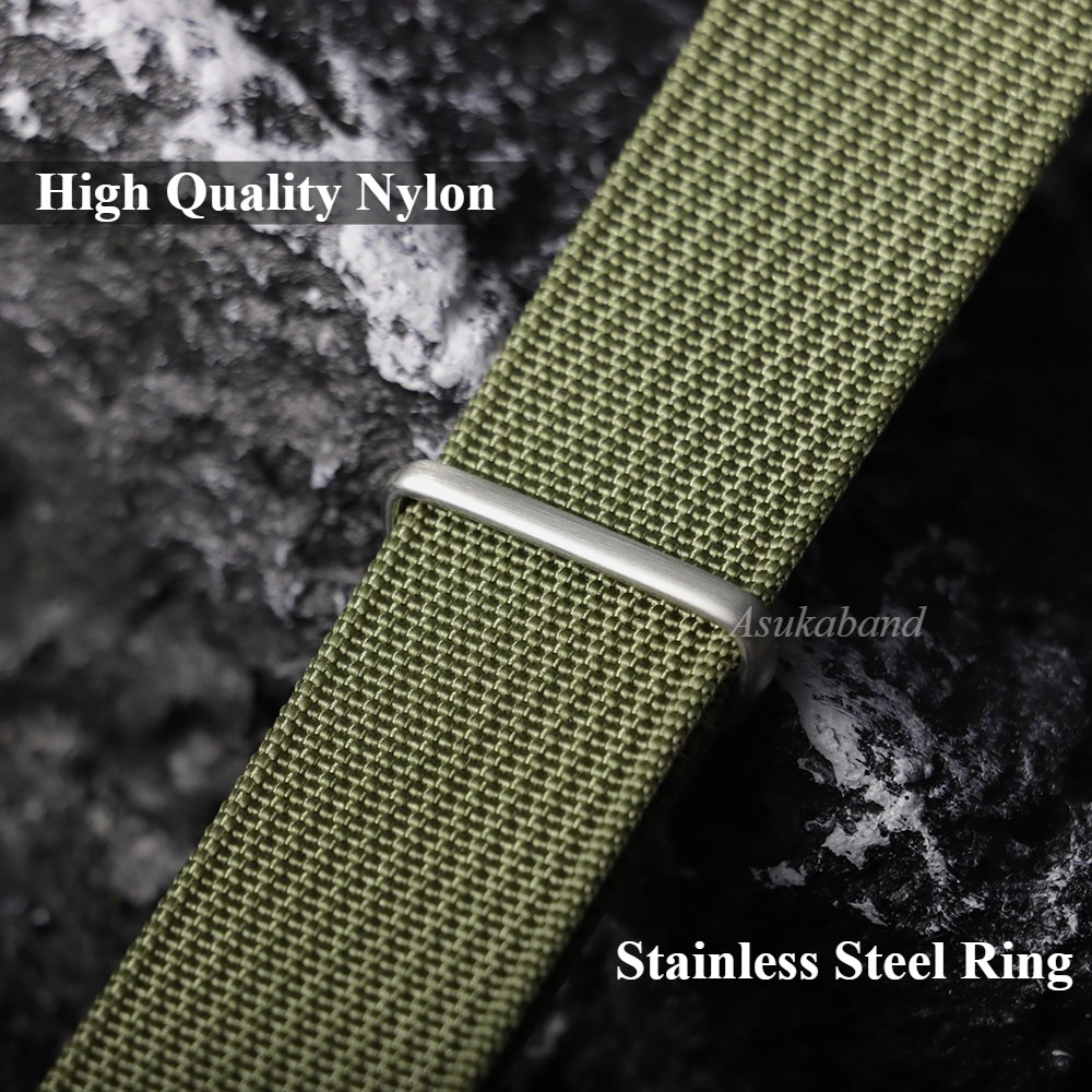 Militray Phong Cách NATO Nylon Dây Đeo Đồng Hồ Nhiều Màu Sắc Vải Dây Đeo Đồng Hồ Planet Series Dây Đeo Tay Thay Thế Nữ Đồng Hồ Phụ Kiện