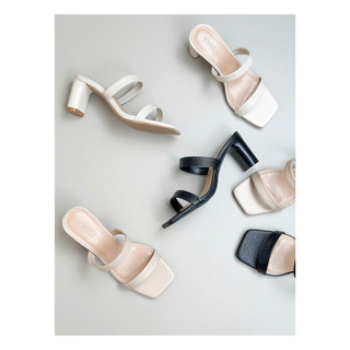 Dép guốc cao 2 quai Mieo Shoes D3033 D3034 D3035