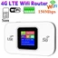 Bộ định tuyến điểm truy cập YRBWD 4G LTE, Bộ định tuyến WiFi bỏ túi thẻ Sim đa năng Mini, di động 3000mAh 150Mbps Pocket Điểm truy cập di động Du lịch trực tuyến