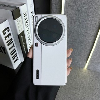 15ultra14pro Thích Hợp Cho vivoX200ultra / x200Pro Ốp Điện Thoại Thời Trang Phù Hợp Với Khung Mạ Điện Họa Tiết Da Trơn Khâu Hàng Điểm