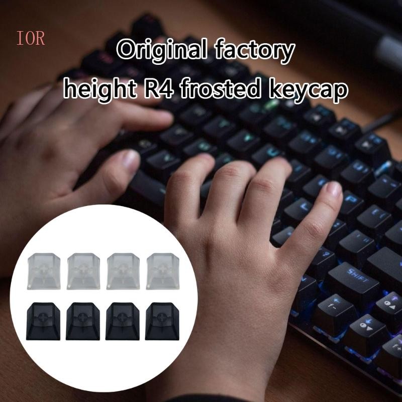 IOR 4 Chiếc Trong Suốt ABS Keycap Bàn Phím Cơ Matte Backlit PC Keycaps Thay Thế Cho Bàn Phím Cơ